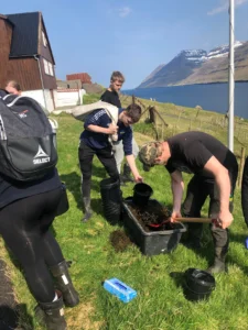 Endurbøting av skriðu á Syðradali