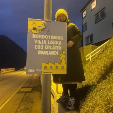 FNU við í plakatkrígnum