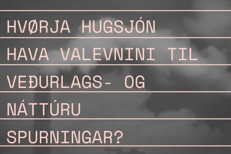 Veðurlagsval
