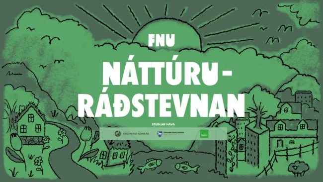 Verkstovur á Náttúruráðstevnuni 2023 Verkstovur á Náttúruráðstevnuni 2023