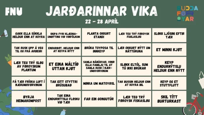 Jarðarinnar vika Jarðarinnar vika
