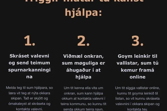 Eitt grønari kommunuval í 2020 Eitt grønari kommunuval í 2020