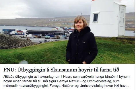 Samrøða við FNU um útbyggingina á Skansanum Samrøða við FNU um útbyggingina á Skansanum